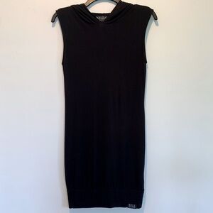 KillStar Hooded Sleeveless Black Mini Dress Tunic